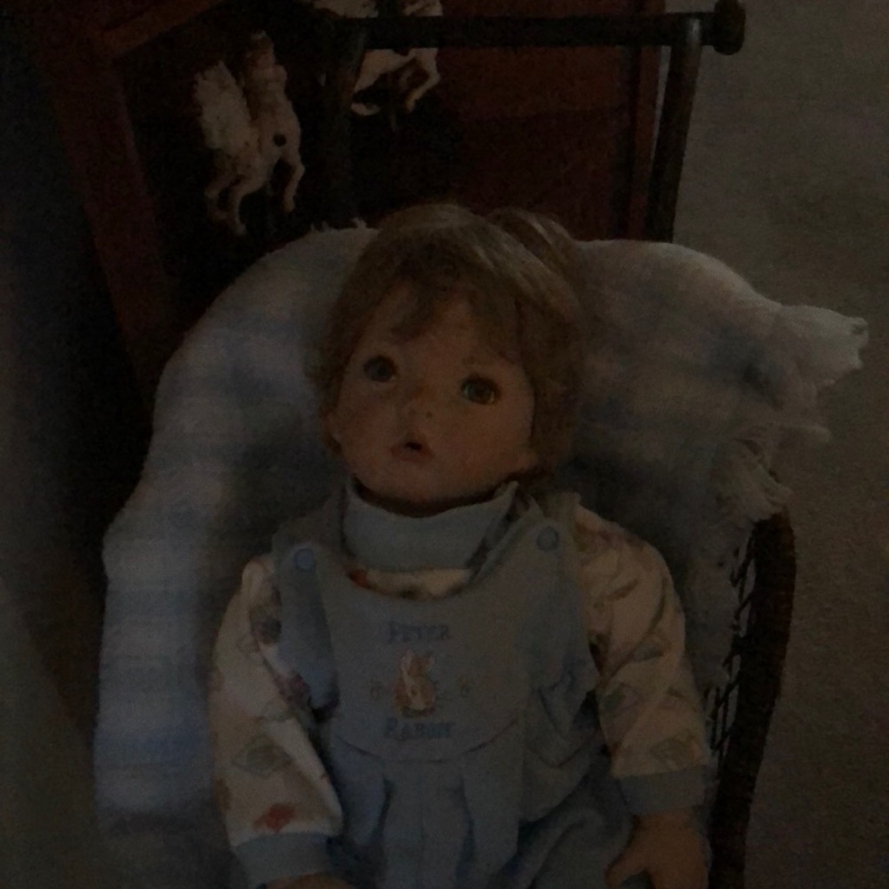 Porcelain like doll